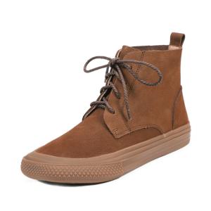 Wholesale HZM037 Original Ethnic Style Retro Embroidered Women'S Short Boots Autumn And Winter New Style Leather Retro Personality from china suppliers
