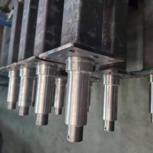Wholesale 3500lbs Straight Unbraked 50mm Square Trailer Axle With Mounting Plate from china suppliers
