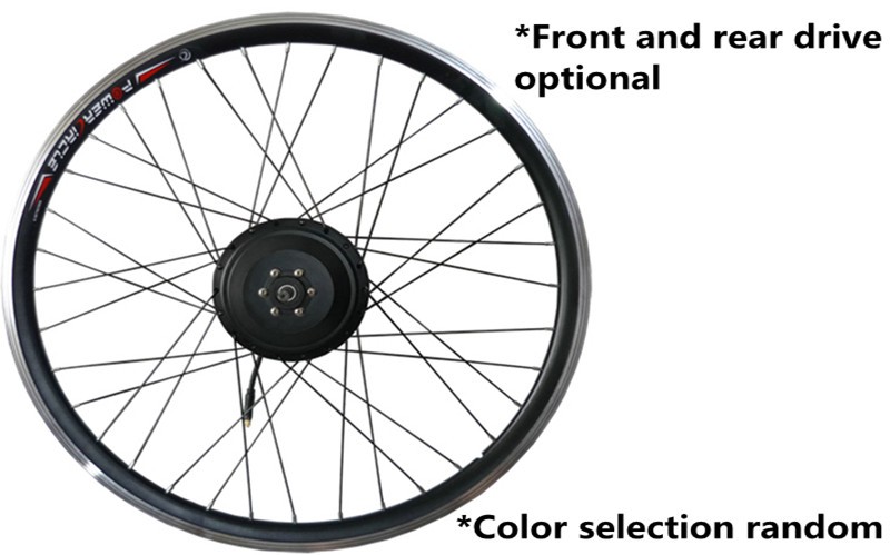 Aluminum Alloy Frame Electric Bike Conversion Kit 250W 350W 500W Motor Optional