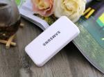 Super Slim Rubber Oil Casing Mobile Power Bank 6000mAh Samsung Battery Power