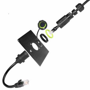 Wholesale 1.5A Max Current Rating RJ45 Waterproof Connector 1000MHz Transmission Speed from china suppliers