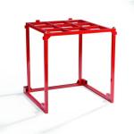 Zinc Plated 1250mm Height Forklift Guide Steel Tire Pallet