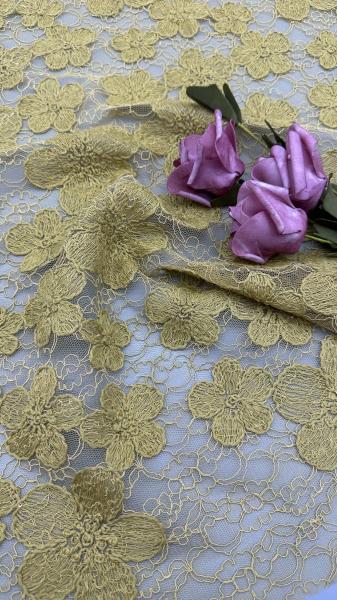 Beaded Embroidery Durable and Elegant Luxary knit Embroidery Fabric Lace Fabric