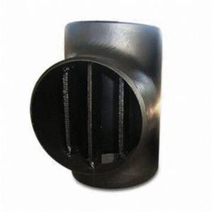 Wholesale Ansi A860 Wphy Reducing Barred Tee Black Painting Butt Weld from china suppliers