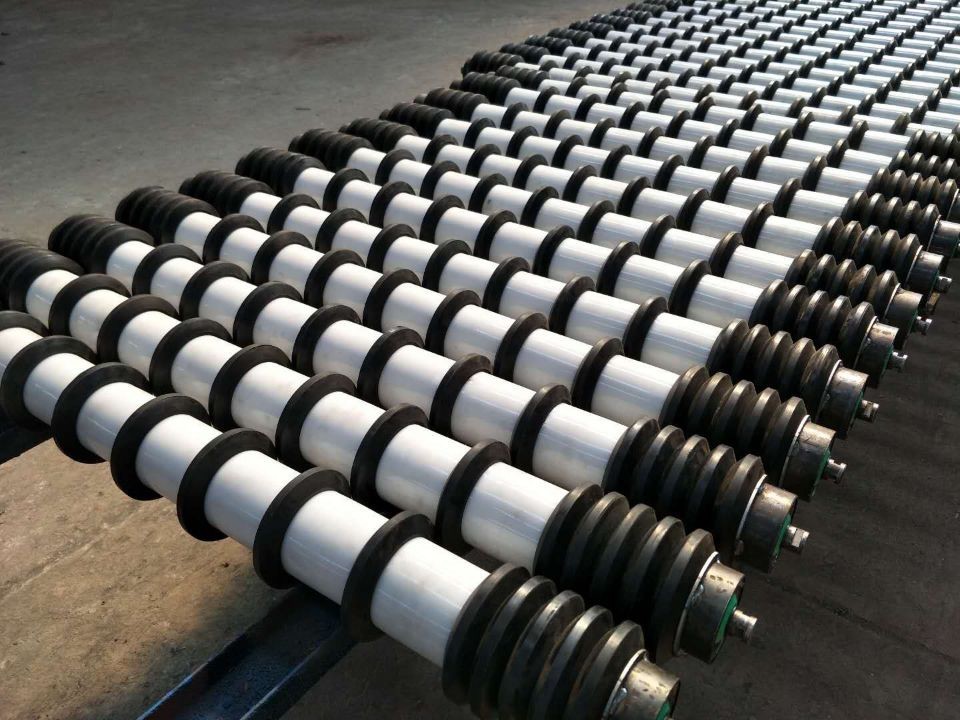 Heavy Duty Steel Conveyor Idler Roller For Belt Conveyor System