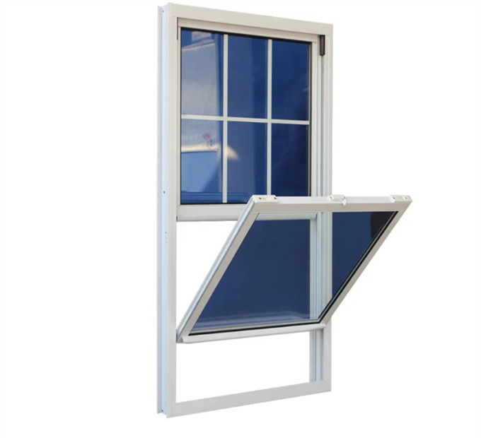 Folding Screen Aluminum Top Hung Windows For Advanced Production Facade Decoration Solution