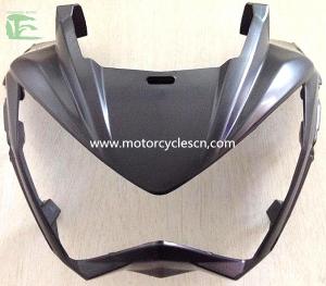 Wholesale ABS Headlight cover Motorcycle parts Lamp shell PVC Black Kawasaki Z250 from china suppliers