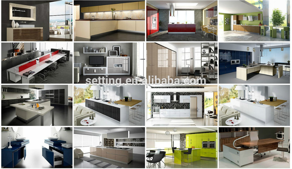 Moisture-proof 4*8ft acrylic mdf for TV Cabinet