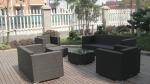 rattan sofa set