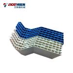 PVC Roof Panel Roll Forming Machine Extrusion 75 Kw Sheet Thickness 2-3mm