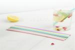 Collapsible Drinking Food Grade Silicone Straws Non - Stick Easy To Clean