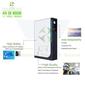 Wholesale Powerwall Lithium Ion Battery For Solar System 48V 100ah 200ah 5kwh 10kwh Wall Mounted from china suppliers