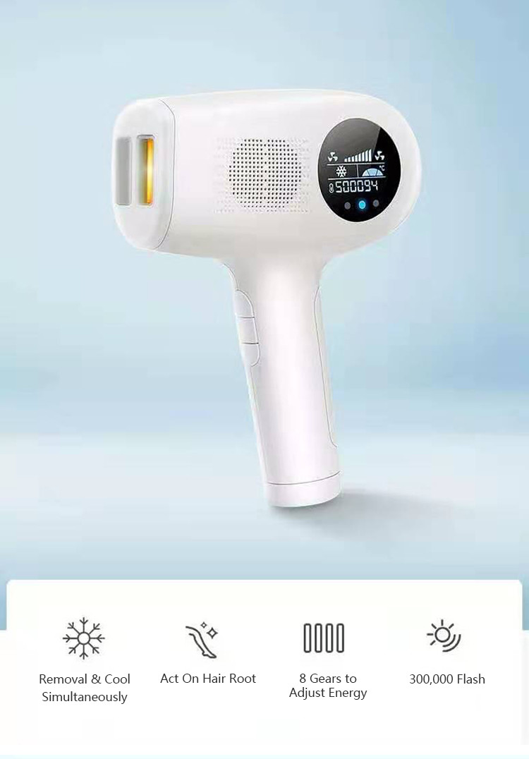 4.5cm2 350000 Lights IPL Hair Removal Device With Freezing Point