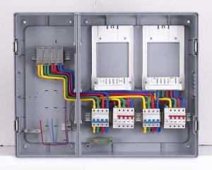 Wholesale Common Shape Electric Meter Box , Industrial 400 Amp Meter Box Standard Size from china suppliers