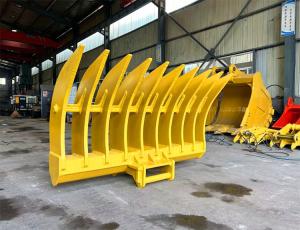 Wholesale CAT320D Excavator Root Rakes Fo Site Preparation Construction from china suppliers