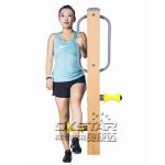 outdoor gym equipment WPC materials based leg massager