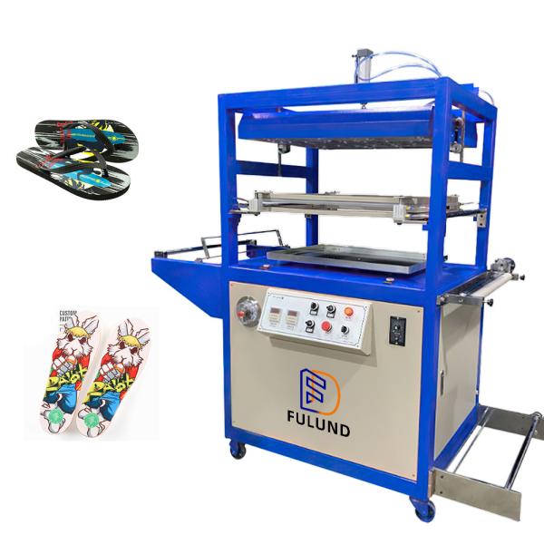 3D Vacuum Sublimation Heat Transfer Press Machine For EVA / TPU Slippers /
