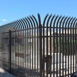 Steel hot dipped Powdered Coated Pre Galvanised w pale Palisade Fencing