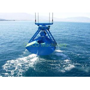 Hydraulic Clamshell Grab Bucket Wireless Remote Control High Stability