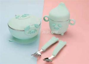 Wholesale BPA Free Silicone Baby Products , Blister Package Silicone Toddler Bowl from china suppliers