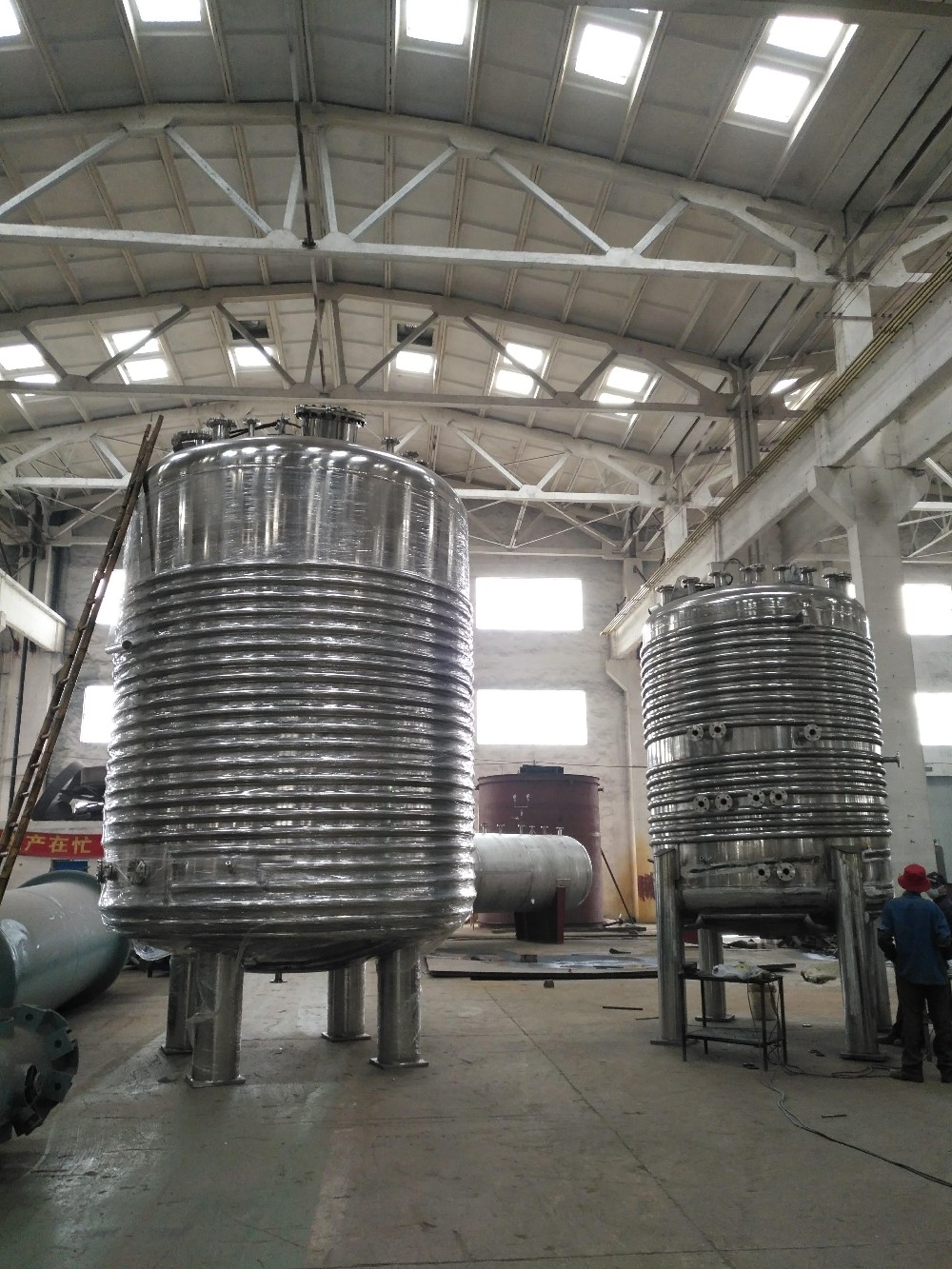 1200L Stainless Steel Chemical Reactor In Chemical Plant By Purification Tank