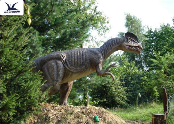 Forest Decoration Handmade Dinosaur Garden Ornaments / Life Size Real Dinosaur