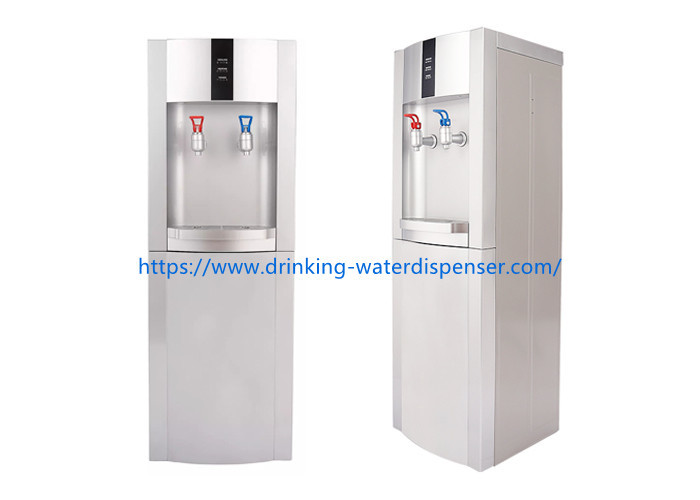 Silver Bottled Water Dispenser Free Standing For Heating And Cooling Water Dispenser for Home