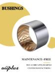 Bimetal Lead-Free Plain Thin Walled Bearing Imperial & Metric Sizes Bush With