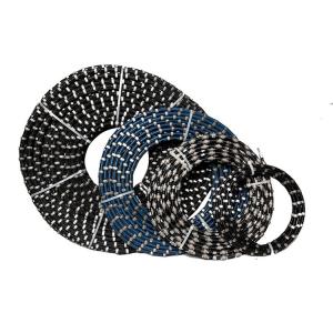 Wholesale Precision Diamond Wire 40pcs/m 9.8mm Diamond Cable Saw 30 bead from china suppliers