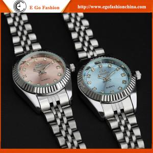 Wholesale 004A Pink Watch for Lady Female Watch OEM Small Order Quartz Watch Gift Wristwatch Watches from china suppliers
