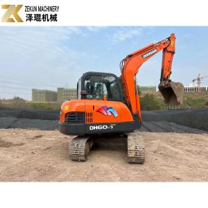 Wholesale 0.2M3 Bucket Doosan DH60 Used Crawler Excavator DH60-7 39kw from china suppliers