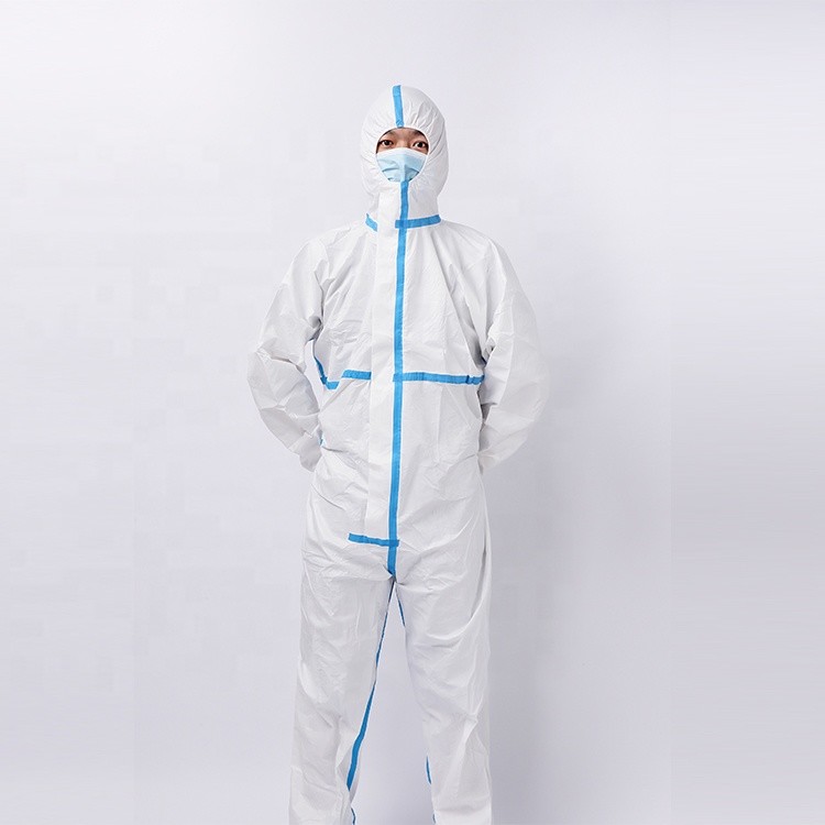 Durable Full Body 3xl 80gsm Disposable Gowns Medical Hospital High Safety