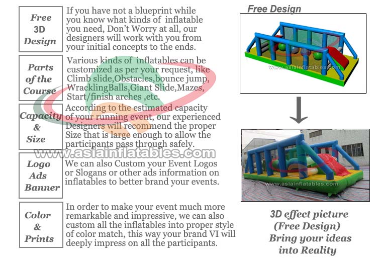 Insane Inflatable 5k Adult Inflatable Obstacle Course Races