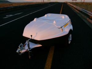 Wholesale Customized Recreational Vehicle Parts Fiberglass Motorcycle Trailers Save Energy Consumption from china suppliers