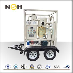 Wholesale Trailer Mounted Transformer Oil Filtration System , 550KV 800KV Transformer Oil Treatment from china suppliers