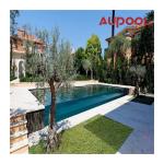 Outdoor Clear Fiberglass Acrylic Swimming Pool Small Backyard Inground Panels