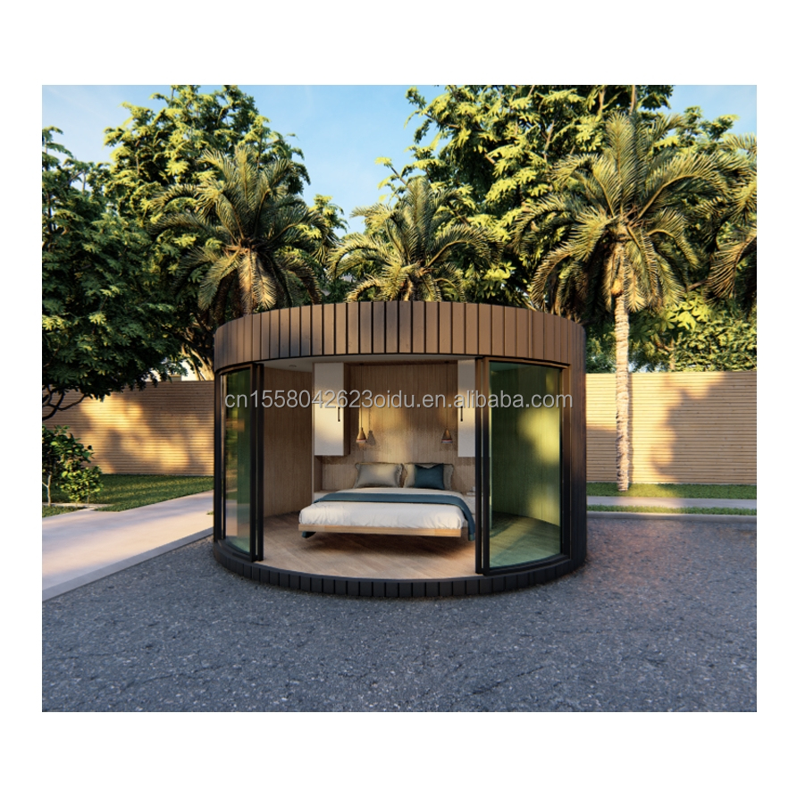 Light Steel Structure Container House with One-Bathroom One-Kitchen and Aluminum Alloy Windows