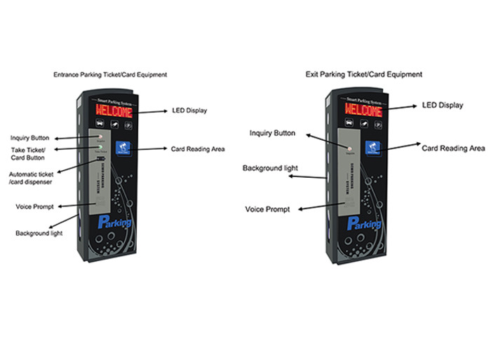 Automated Ticket Car Parking Equipment , Car Parking Lot Access Control