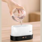 HOMEFISH Flame Effect Ultrasonic Aroma Humidifier Aromatherapy 230ML