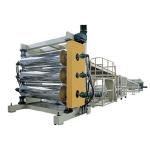 186kW Screw Extruder for Thick Board Pe Ppprofessional Wall Panel Flat Sheet