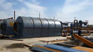 Wholesale 8ton High Efficient CE ISO Approved Waste Tyre Recycling To Fuel Oil Pyrolysis Plant from china suppliers