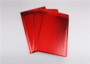 Wholesale Bright Red Color Metallic Bubble Envelopes Bubble Mailers 245x330 #A4 from china suppliers