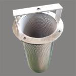 Perforated Mesh Basket Water Filter Elements Industrial Filtration