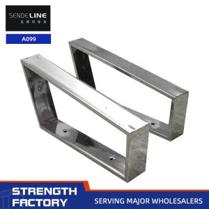 Wholesale Stainless Steel Armrest And Barber Chair Base Glossy Color from china suppliers