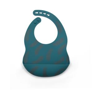 Wholesale Food Grade Soft Waterproof Easy Clean OEM ODM Baby Silicone Bib from china suppliers