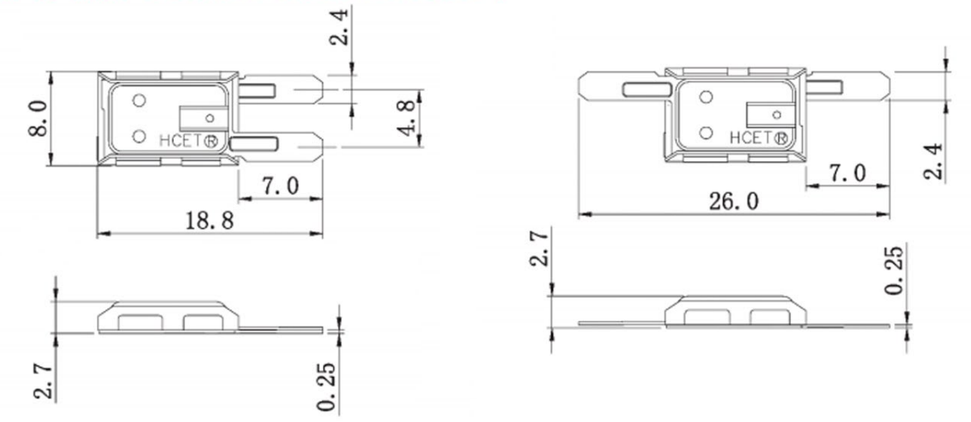 HCET Series Motor Thermal Protector