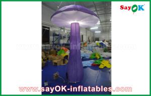 Wholesale 2M Purple Inflatable Mushroom Lighting Decoration For Holiday / Stage from china suppliers