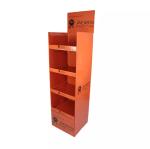 Customized Corrugated Cardboard Floor Display Stand Retail Supermarket POP