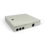 24 Port Outdoor Single Door Wall Mount Fiber Optic Patch Panel Network