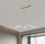 Add Large Nordic Modern Luxury Long Strip Waveform Acrylic Lamp Bar Hotel Home